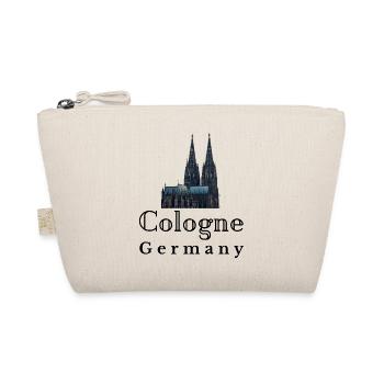 Kölner Dom Geschenkidee Cologne Germany  - Bio-Täschchen - Natur - Vorne