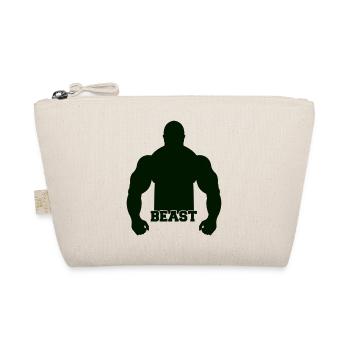 Beast Silhouette Kraft - Bio-Täschchen - Natur - Vorne