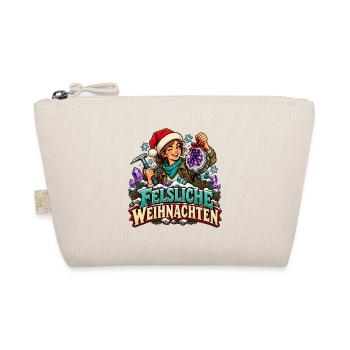 Felskristalle Weihnachtshandwerker - Bio-Täschchen - Natur - Vorne