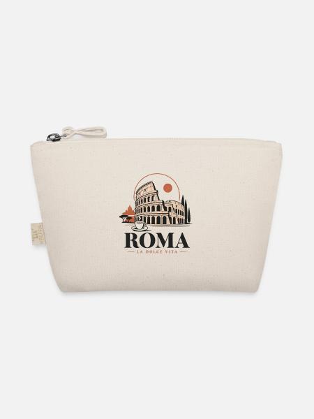 Koloseum Espresso: Dolce Vita Roma - Bio-Täschchen - Natur