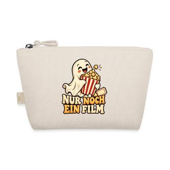 Popcorngeist beim Filmabend - Bio-Täschchen - Natur - Vorne