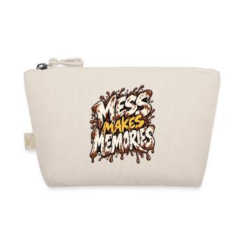 Mess Makes Memories - Bio-Täschchen - Natur - Vorne