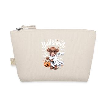  Bullsheet I Mean Boo Hochlandrind Geist Halloween - Bio-Täschchen - Natur - Vorne