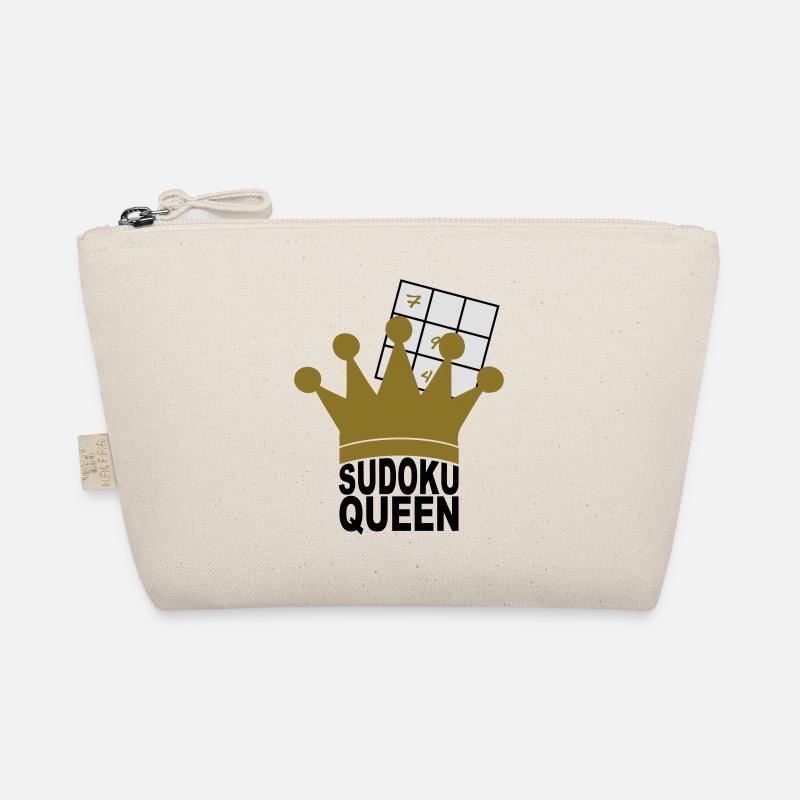 Sudoku Queen - Bio-Täschchen - Natur