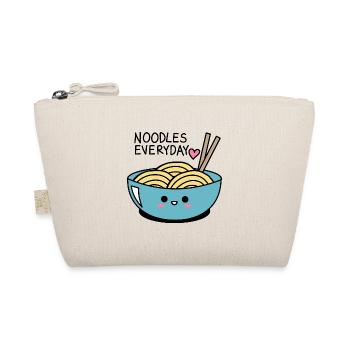 Noodles every day - sweet and kawaii noodles - Organic Pouch - nature - Front