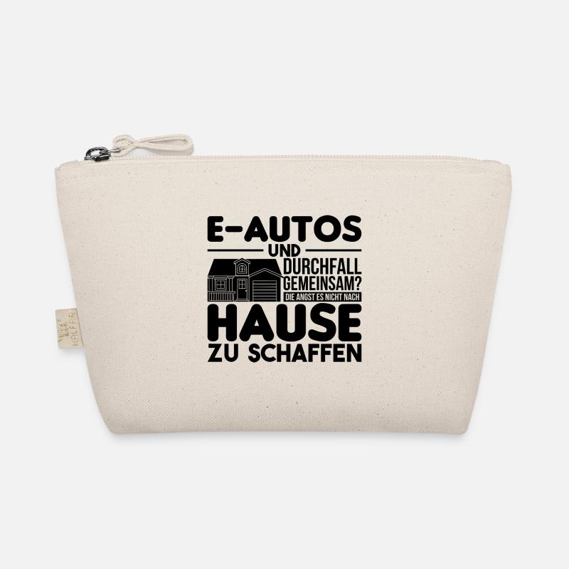 Elektroauto Lustig - Bio-Täschchen - Natur