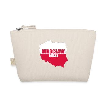 Polska WROCŁAW Breslau Polen Geschenk - Bio-Täschchen - Natur - Vorne