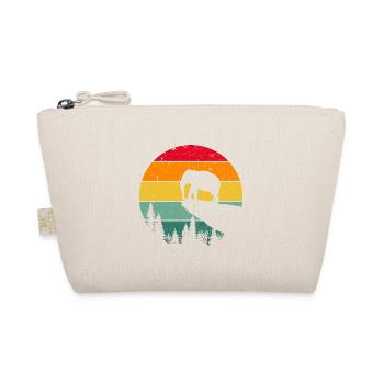 Vintage Rétro Éléphant Drôle bande dessinée pour enfants trompe - Trousse biologique - nature - Devant