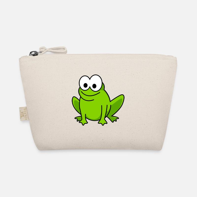 Frosch Comic Tier Bio-Täschchen