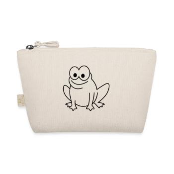 Frog Comic Animal - Organic Pouch - nature - Front