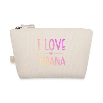 I Love Tirana - Organic Pouch - nature - Front
