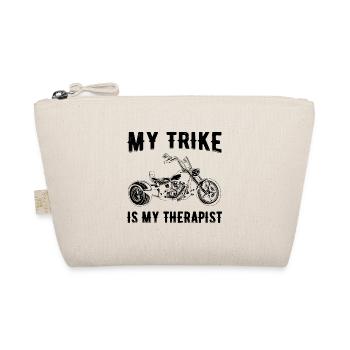 Trike Sayings - Organic Pouch - nature - Front