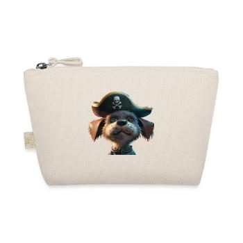 Piratenhund - Bio-Täschchen - Natur - Vorne