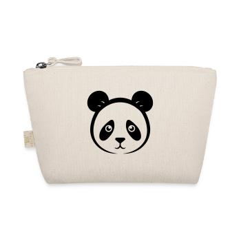 Panda - Bio-Täschchen - Natur - Vorne