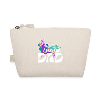 Foster Daddy Bonus Dad Geschenk für Foster Dad - Bio-Täschchen - Natur - Vorne