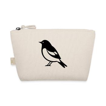 Little bird - Organic Pouch - nature - Front