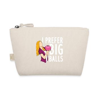 I Prefer Big Balls - Bio-Täschchen - Natur - Vorne