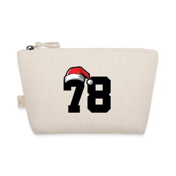78 Number Christmas - Organic Pouch - nature - Front
