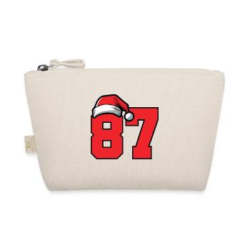 87 Number Christmas - Organic Pouch - nature - Front