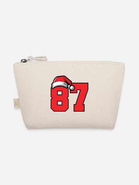 87 Number Christmas - Organic Pouch - nature - Front
