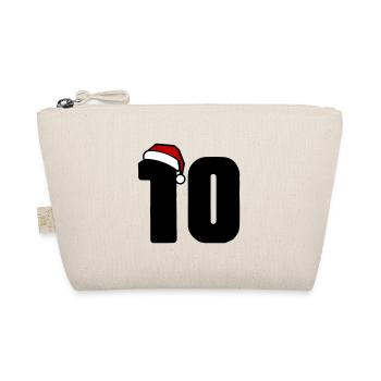 10 Numéro de Noël - Trousse biologique - nature - Devant
