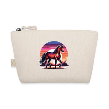 Art de Quarter Horse marron - Trousse biologique - nature - Devant