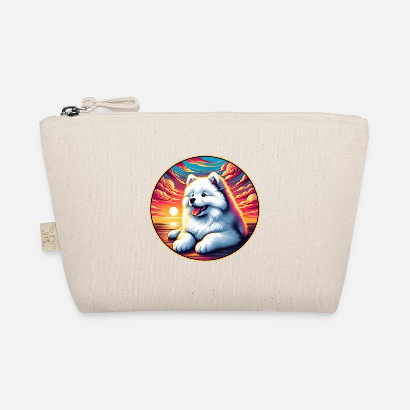 Chien Samoyède Cadeaux Mignon Samoyède Chien Graphique Trousse biologique