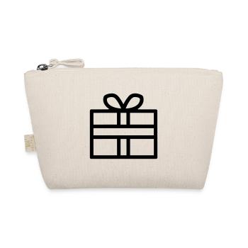 Small Gift Box - Organic Pouch - nature - Front