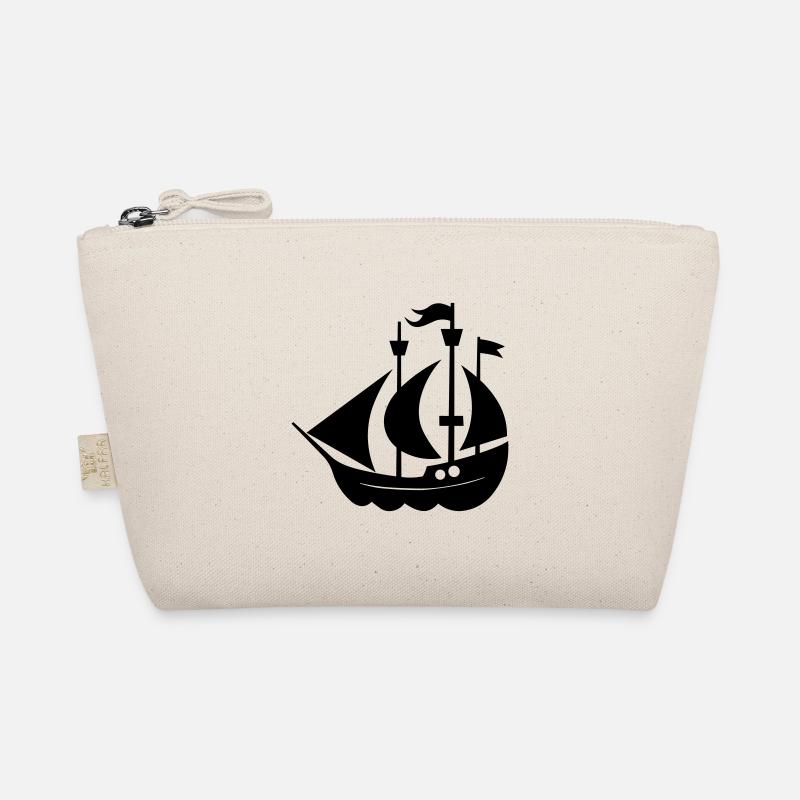 Pirate ship Organic Pouch