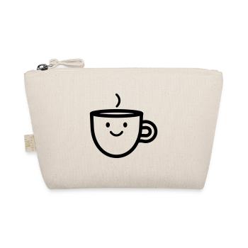 Kaffeebecher - Bio-Täschchen - Natur - Vorne