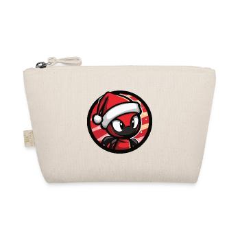 Ant Christmas Animal - Organic Pouch - nature - Front