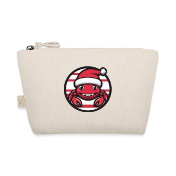 Crab Crab Christmas Animal - Organic Pouch - nature - Front
