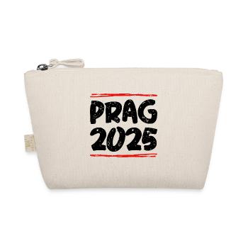 Prag 2025 Spruch - Bio-Täschchen - Natur - Vorne