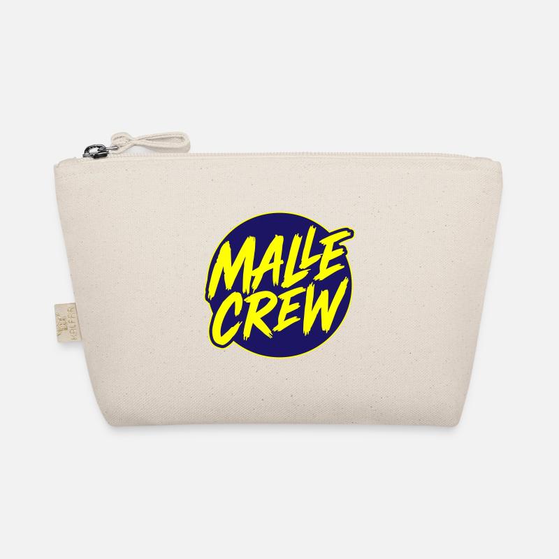 Malle Crew - Bio-Täschchen - Natur