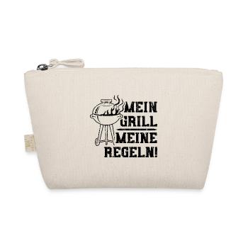 Mein Grill Meine Regeln - Grillen - Bio-Täschchen - Natur - Vorne