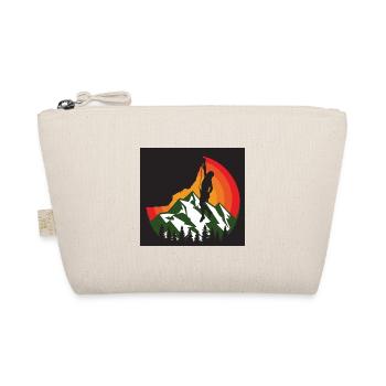 rock climbing - Organic Pouch - nature - Front