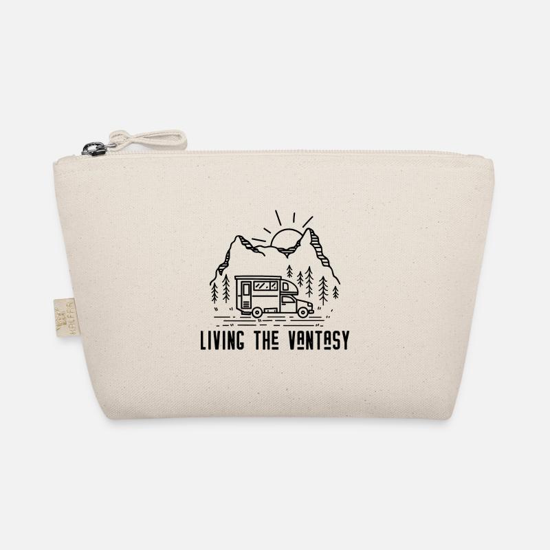 Living the Vantasy - Van Camping Camper - Bio-Täschchen - Natur