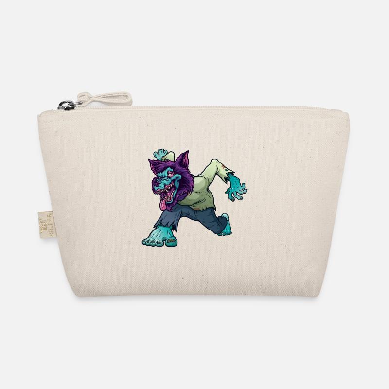 Wolf Zombie Werewolf Wild Creature Purple monster Organic Pouch