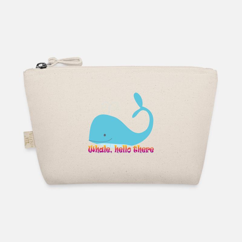 whale hello there - wal Bio-Täschchen