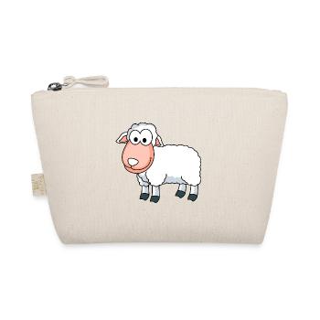 Sheep Comic Animal - Organic Pouch - nature - Front