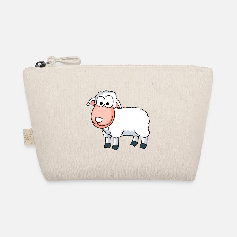 Sheep Comic Animal Organic Pouch