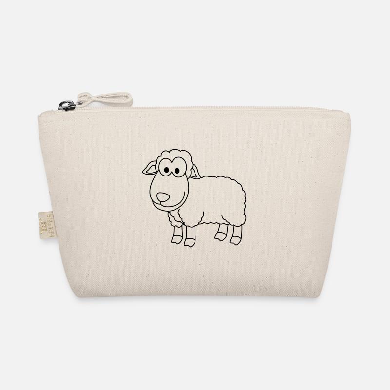 Sheep Comic Animal Organic Pouch