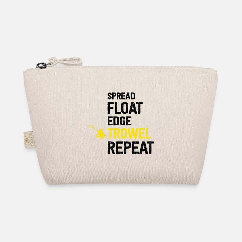 Concrete builder design for construction workers and construction site Organic Pouch