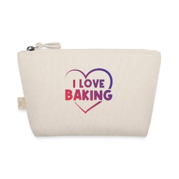 I love baking - Organic Pouch - nature - Front