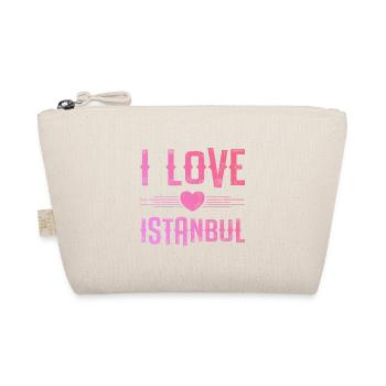 I Love Istanbul - Bio-Täschchen - Natur - Vorne
