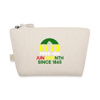 Freier depuis 1865 avec drapeau panafricain pour Juneteen - Trousse biologique - nature - Devant