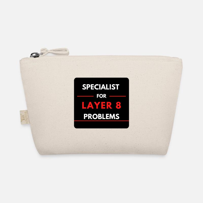 Specialist for Layer 8 Problems (Red) Organic Pouch