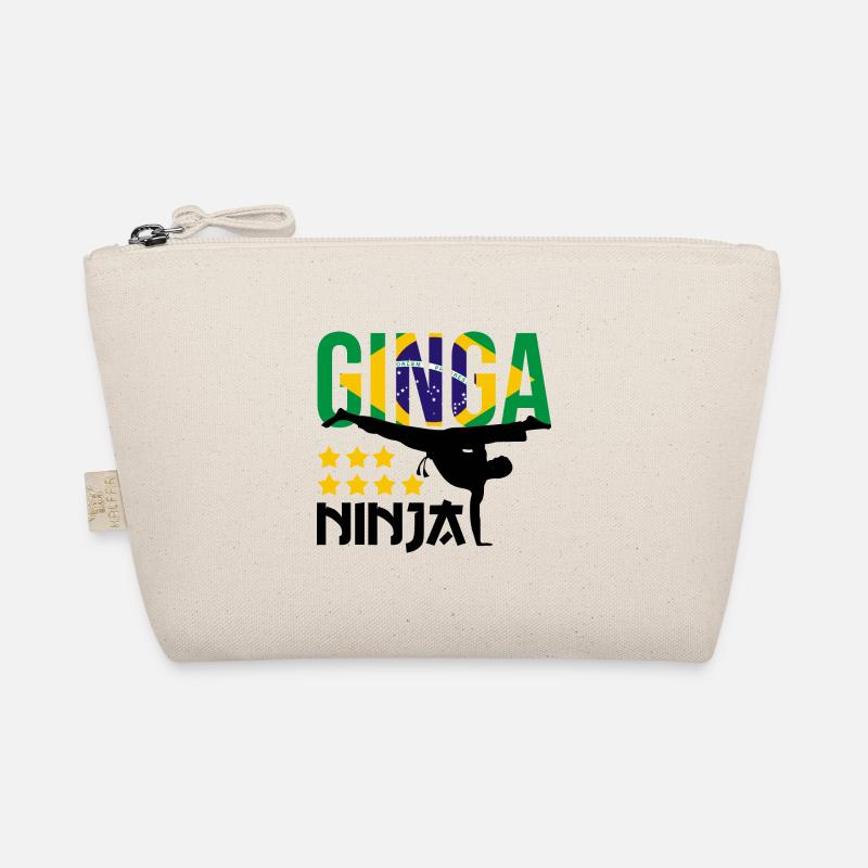 Afro-Brazilian dance saying for Capoeira Organic Pouch
