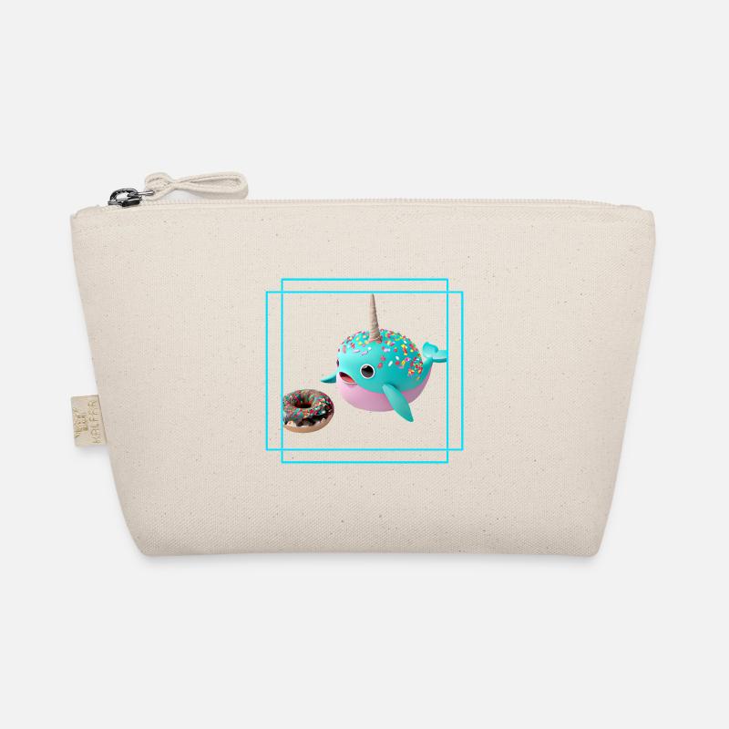 Donut loving narwhal Organic Pouch