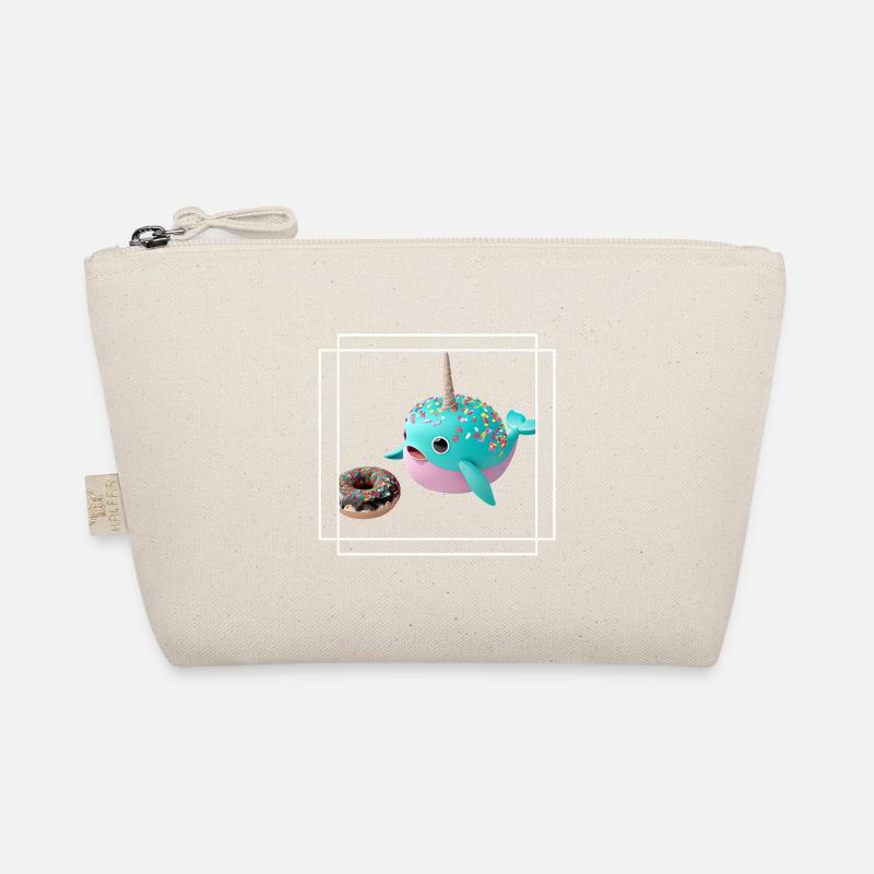 Donut loving narwhal Organic Pouch
